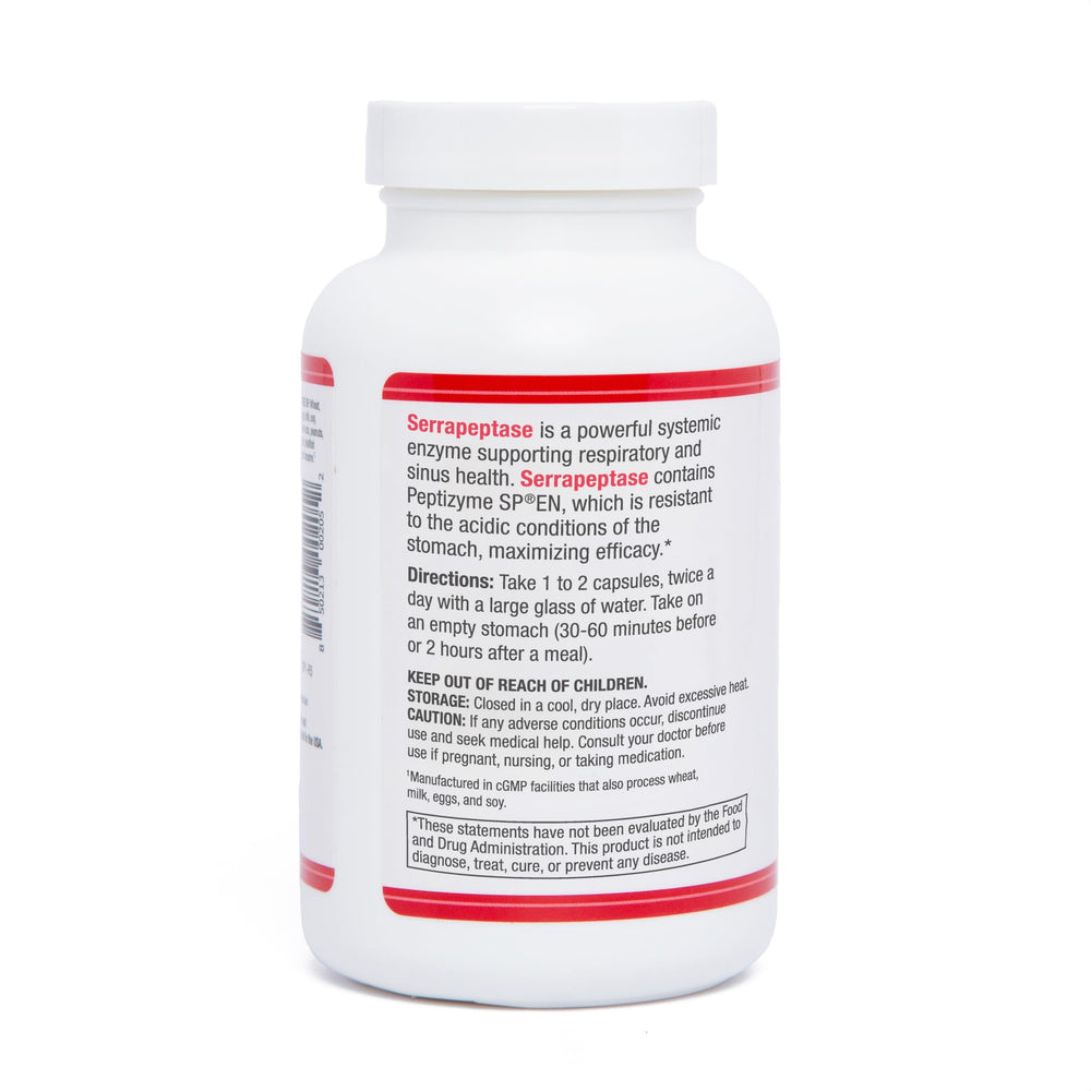 AST Enzymes Serrapeptase capsules for convenient daily dosing