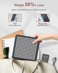 Astarexin red light panel used on the back for deeper warmth and comfort.