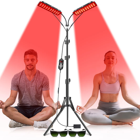 Astarexin red light panel for the face with 660nm LEDs, ideal for facial sessions.