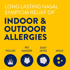 Mist dispersion from spray tip demonstrates even nasal coverage.