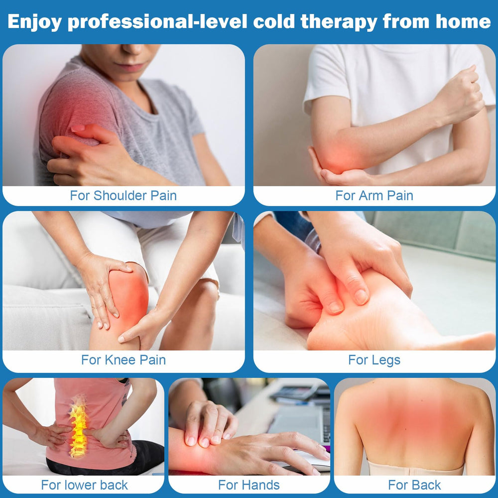 ASUNCELL six flow levels provide customizable cold therapy for different needs.