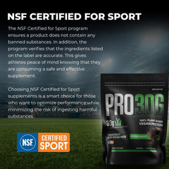 ATHLEAN-RX PRO-30G NSF-certified badge signals trusted sports nutrition.