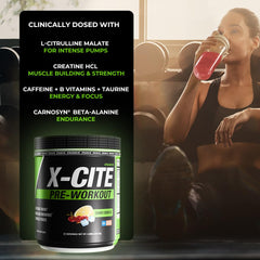 ATHLEAN-RX X-CITE ingredient spectrum supports energy and focus