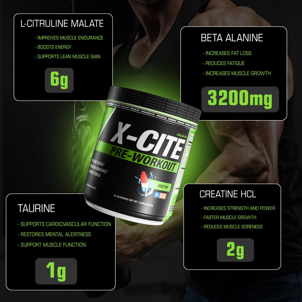 ATHLEAN-RX X-CITE shaker cup ready for a smooth pre-workout drink