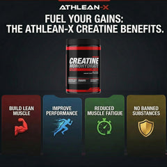 ATHLEAN-X X-CREATINE scoop with powder ideal for consistent daily energy support