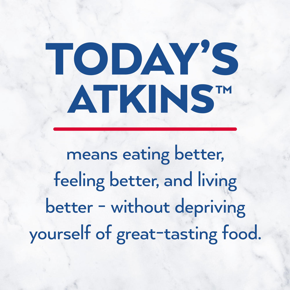 Atkins Endulge Crunchalicious bar low sugar supports mindful choices