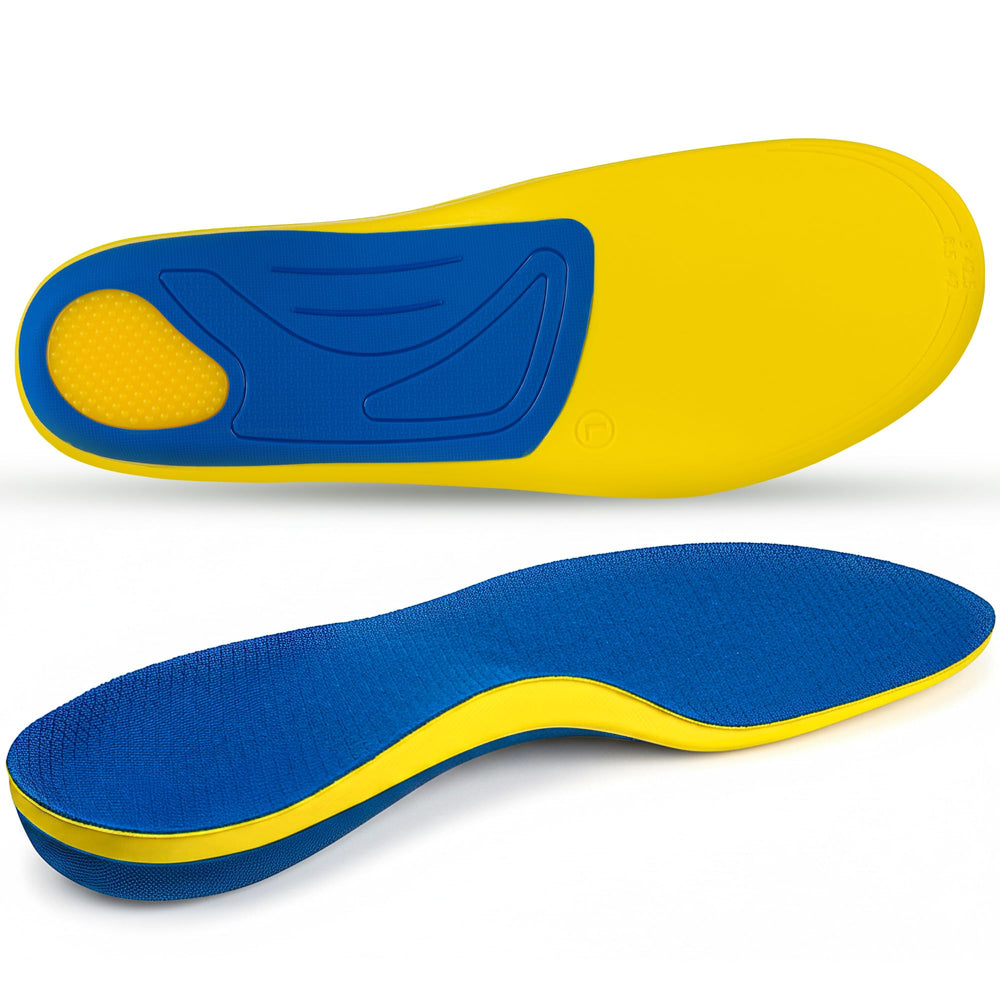 Atlas Arch Support insoles close-up shows contoured zones for daily comfort