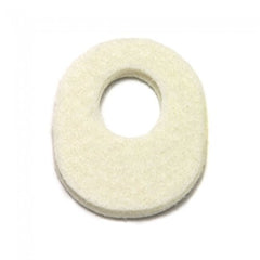 Atlas Biomechanics extra thick oval callus pad with adhesive backing for quick, secure foot cushioning.