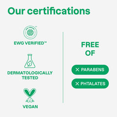 Blueberry leaf extract suggests a soothing, non-sticky hand-cleaning experience.