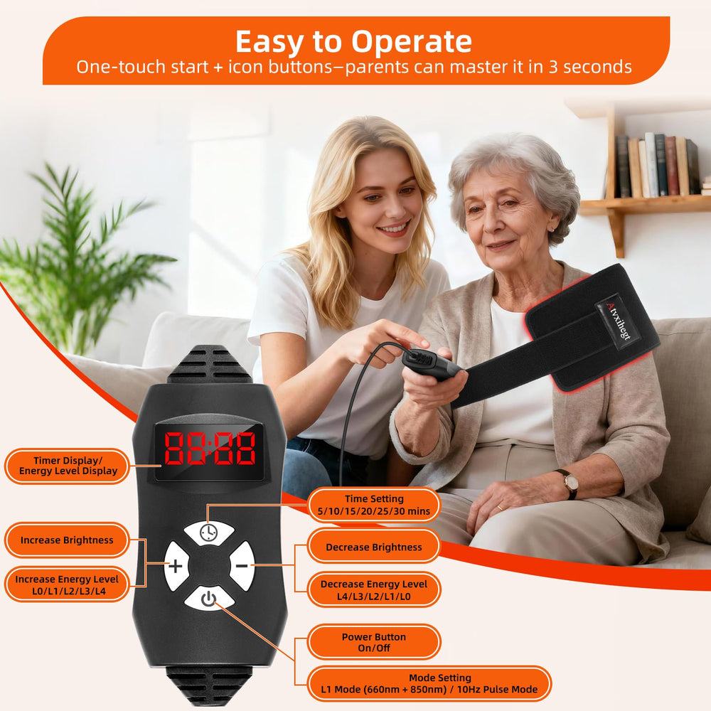 Atvxihegt 5–30 minute timer for flexible sessions.