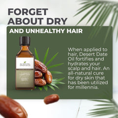 Au Natural Organics Desert Date Oil supports elasticity for firmer feel.
