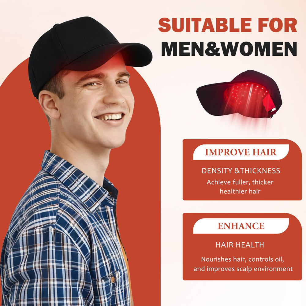 Auarwood cap uses breathable material for comfortable wear.