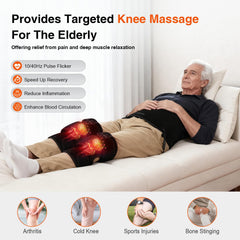 AUDODO red-light therapy emits 660nm and 850nm for targeted knee care.