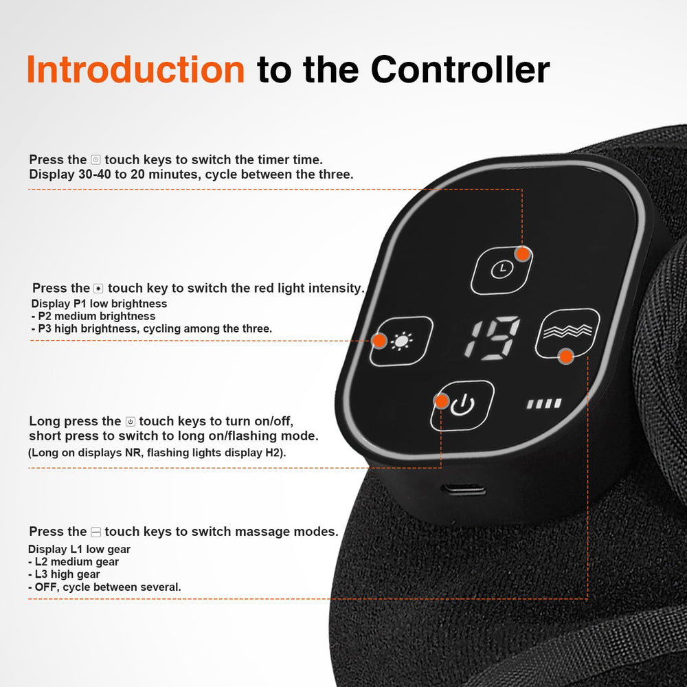 AUDODO soft, adjustable knee brace straps provide a comfortable, personalized fit.