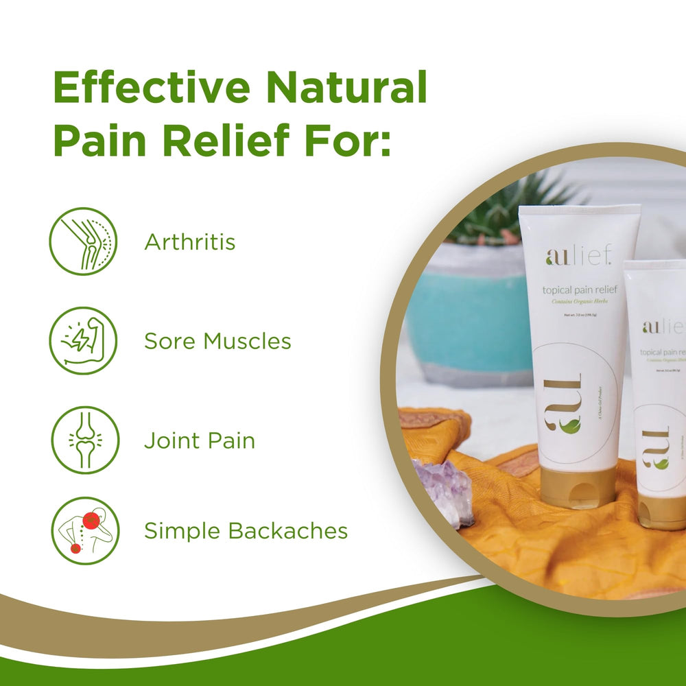 Aulief Gold organic herbal formula ingredients close-up
