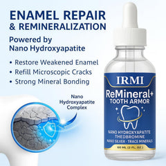 Aultink Irmi Remineral Tooth Armor after brushing application for daily remineralization.