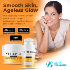 Aura Vitamins Dermawonder safe formulation, natural ingredients free from common allergens.