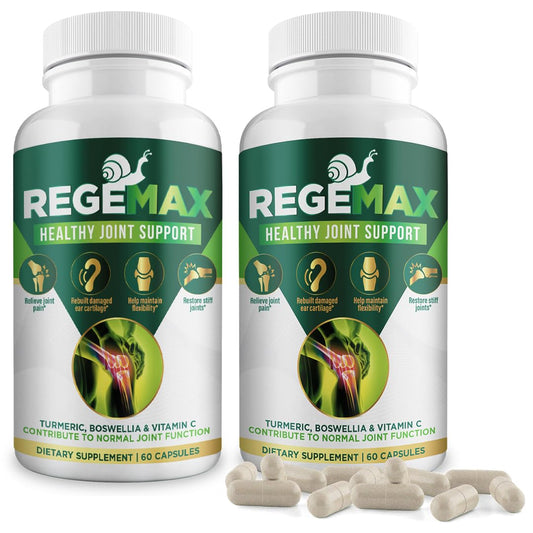 Aura Vitamins Regemax bottle front highlighting joint support for daily mobility