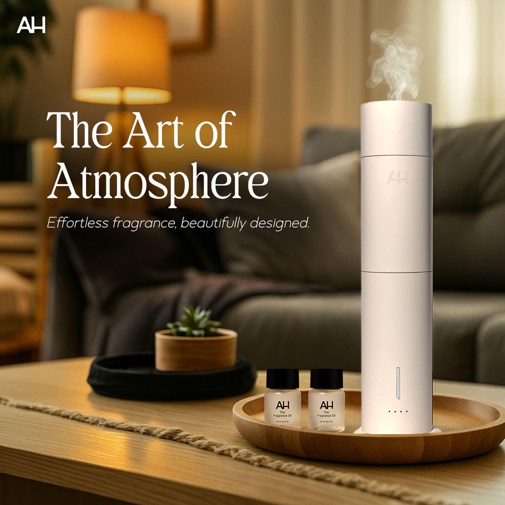 Aura House Collins oil bottle adds spa-like notes for instant mood lift