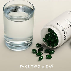 Illustration-style focus on Keranat and Copper ingredients in formula.