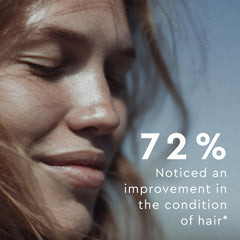 Close-up of AURELIA Hair Revive label highlighting key ingredients.