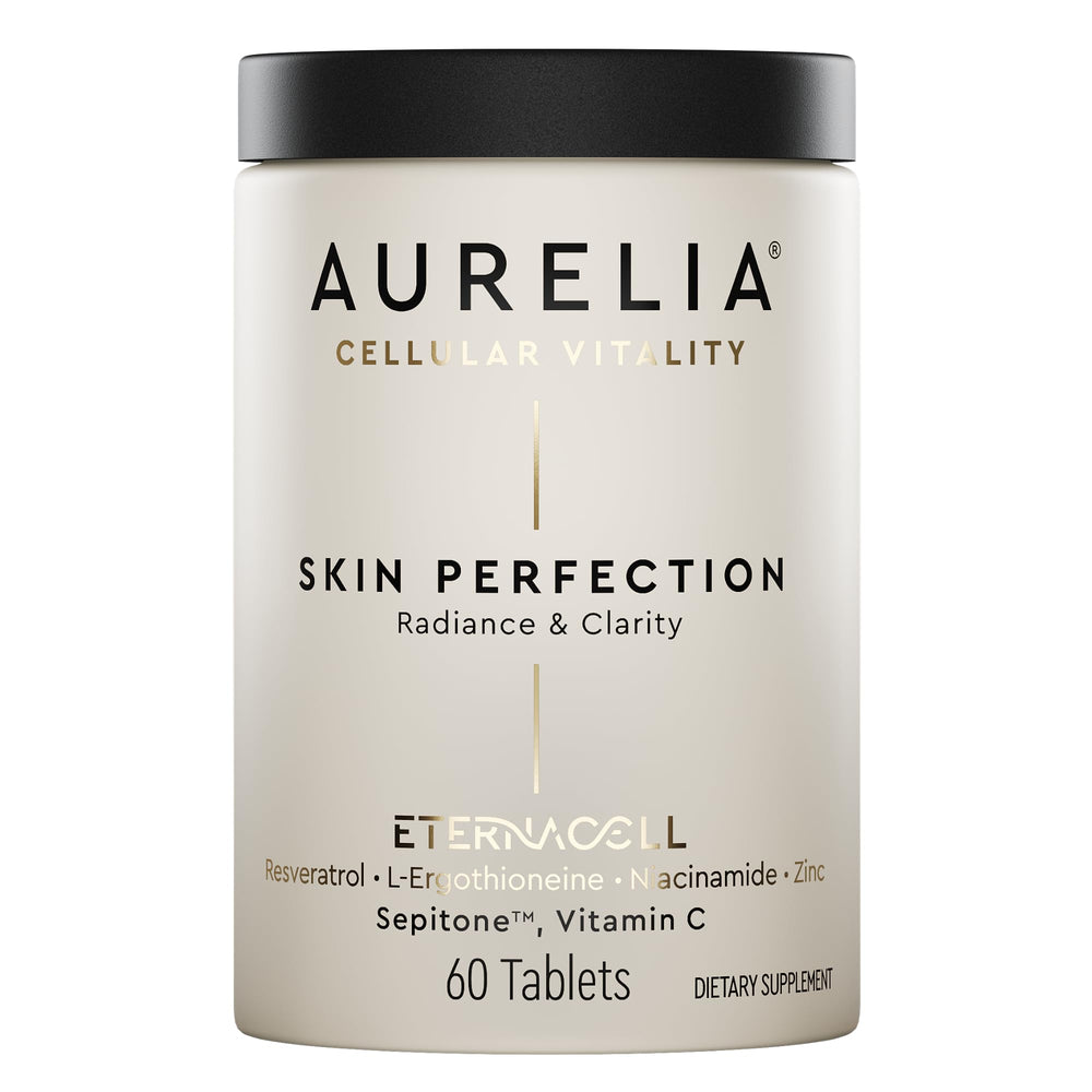 AURELIA Skin Perfection bottle front with advanced anti-ageing formula