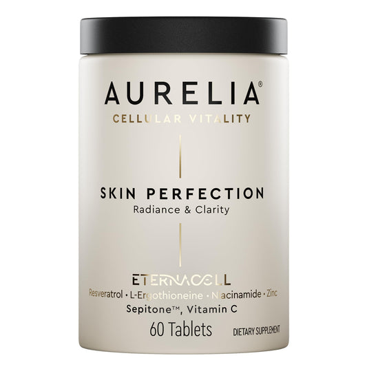 AURELIA Skin Perfection bottle front with advanced anti-ageing formula