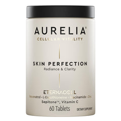 AURELIA Skin Perfection bottle front with advanced anti-ageing formula