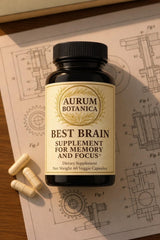 AURUM BOTANICA Alpha GPC tablets boost choline for learning.