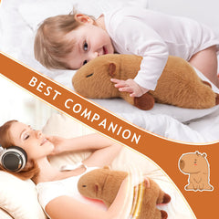 Auspicious Beginning Capybara plush can be cooled for cooling relief.