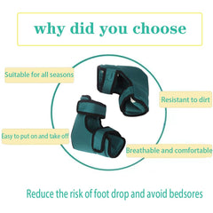 AUSTYLCO heel protector positioned for bed rest use