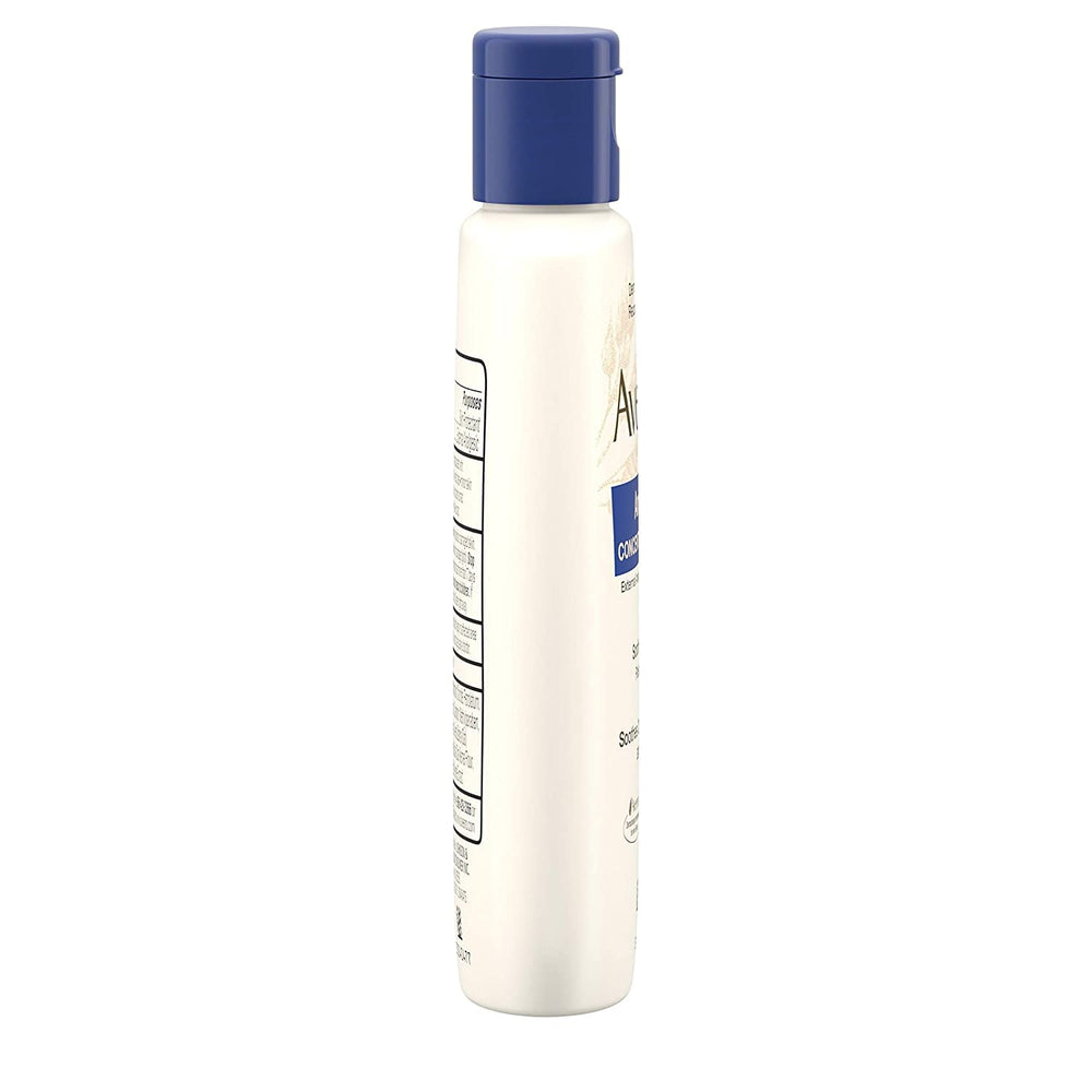 Aveeno Anti-Itch Lotion triple oat complex close-up suggests soothing relief.