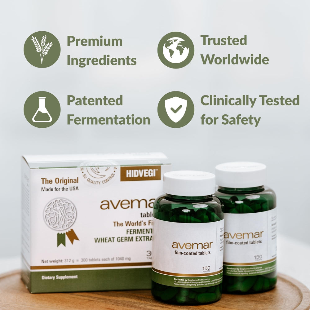Avemar daily dosage scene highlights simple routine for ongoing energy and balance.