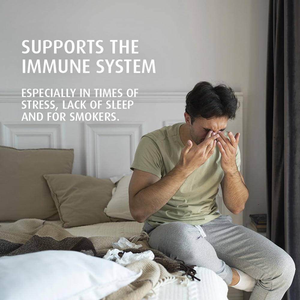 Close-up of Echinaforce tablets ready for daily immune support.