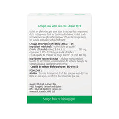 A.Vogel Menopause daily tablet bottle representing one-daily routine.