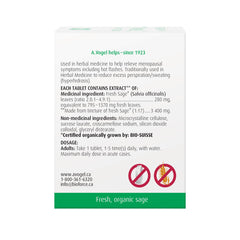 A.Vogel Menopause vegan gluten-free badge for lifestyle compatibility.