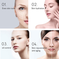 Avorla Red Light Facial Wand shown with skincare setup for glow-focused routine.