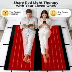 AVZAVZ red light therapy mat bottom view for immersive sessions