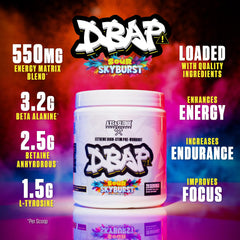 Axe & Sledge DBAP powder dissolving in water demonstrates fast hydration.