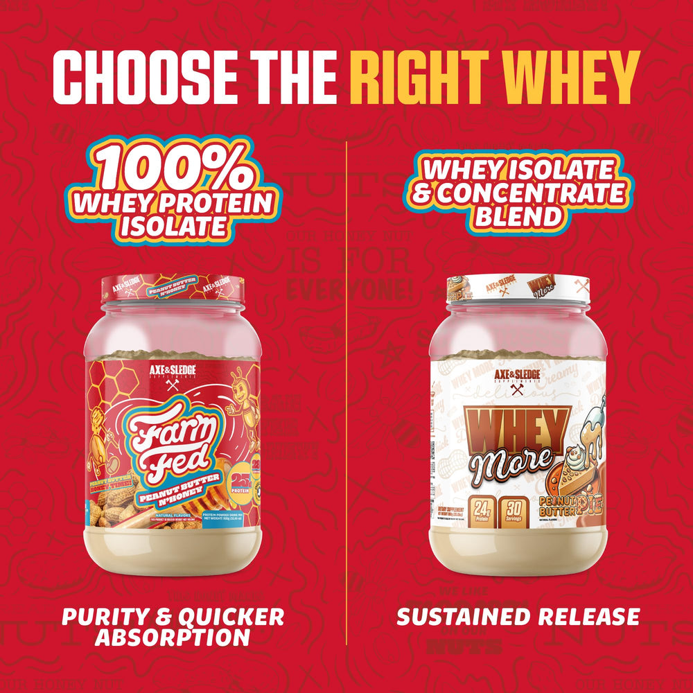 Non-GMO badge on the Farm Fed tub emphasizing product integrity.