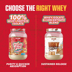 Non-GMO badge on the Farm Fed tub emphasizing product integrity.