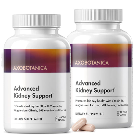 Axobotanica Kidney Cleanse bottle front for daily urinary support
