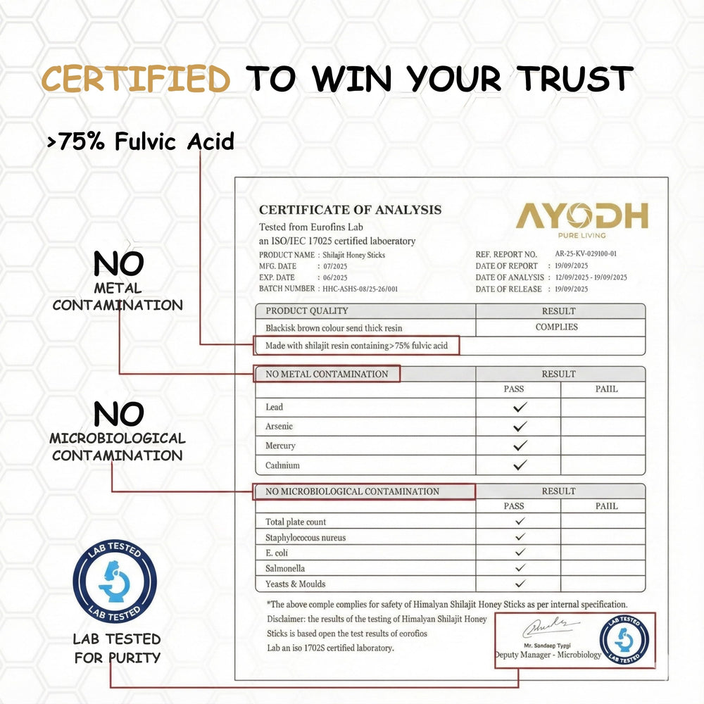 AYODH single-serve 7g honey stick ready to tear and enjoy.