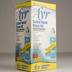 AYR 50-count packets for ready-to-use saline mix