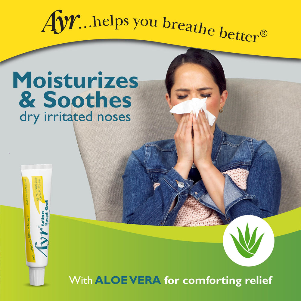 AYR saline-nasal-gel-long-lasting-hydration promotes ongoing comfort