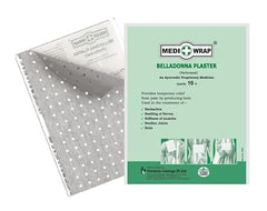 ayurvedic belladonna plaster 30-sheet three-pack for targeted relief and easy application