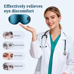 Azang eye mask with travel pouch for portability