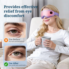 Azang USB-C rechargeable eye mask ready for travel and on-the-go use