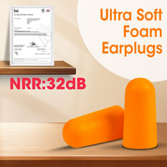 AZEN 600-pairs ear plugs individually wrapped for on-the-go use.