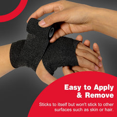 AZEN sports wrap for wrists and ankles offers secure support during activity